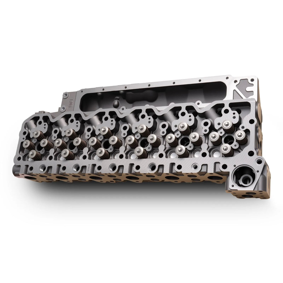 Cylinder Head Assembly, 6.7L Replacement for 2007-2018 Dodge Cummins 6.7L, Compatible with Dodge Ram 2500 3500 4500 Models, Complete Engine Cylinder Head Assembly Replaces 3977221, Cast Iron