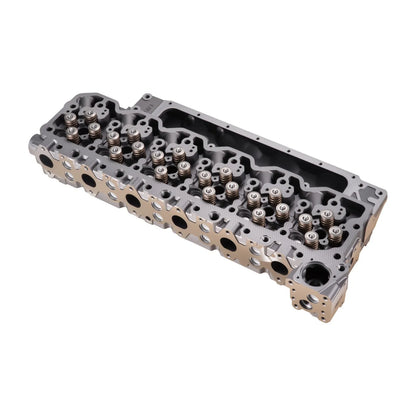 Cylinder Head Assembly, 6.7L Replacement for 2007-2018 Dodge Cummins 6.7L, Compatible with Dodge Ram 2500 3500 4500 Models, Complete Engine Cylinder Head Assembly Replaces 3977221, Cast Iron