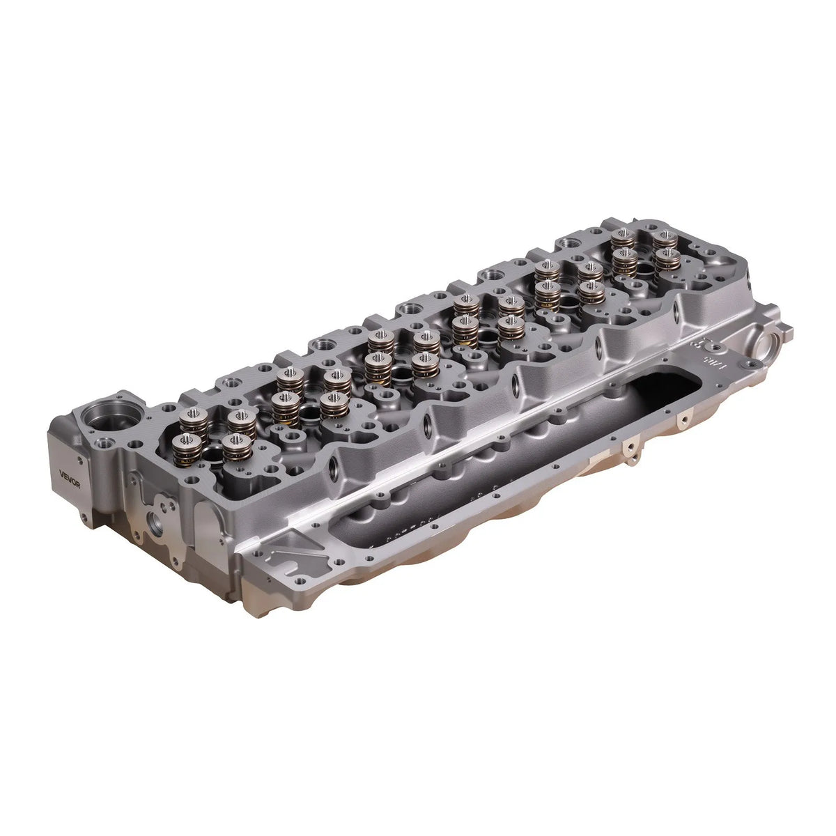 Cylinder Head Assembly, 6.7L Replacement for 2007-2018 Dodge Cummins 6.7L, Compatible with Dodge Ram 2500 3500 4500 Models, Complete Engine Cylinder Head Assembly Replaces 3977221, Cast Iron