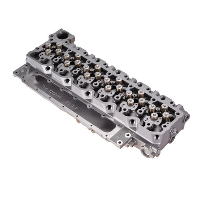 Cylinder Head Assembly, 6.7L Replacement for 2007-2018 Dodge Cummins 6.7L, Compatible with Dodge Ram 2500 3500 4500 Models, Complete Engine Cylinder Head Assembly Replaces 3977221, Cast Iron