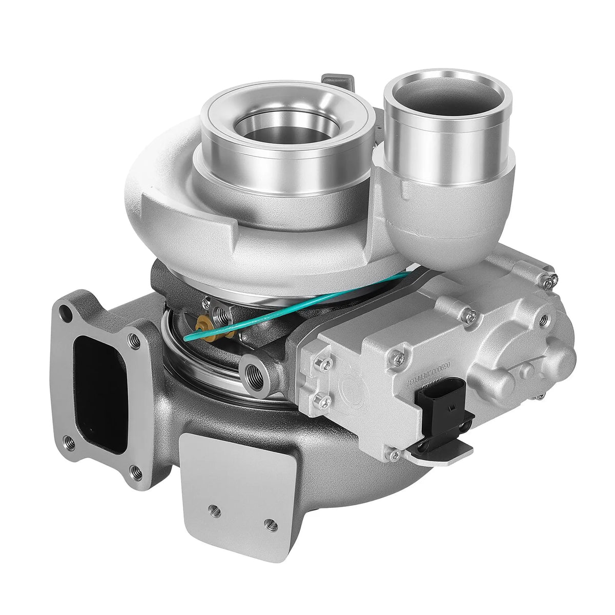 Complete Turbo Turbocharger Kit with Solenoid Valve, Compatible with 2013-2018 Dodge Ram 2500 3500 ISB 6.7L I6 ISB Turbo Diesel Engine, Replace# 5327046HX, 5326055HX, 5326056HX, 68212739AA